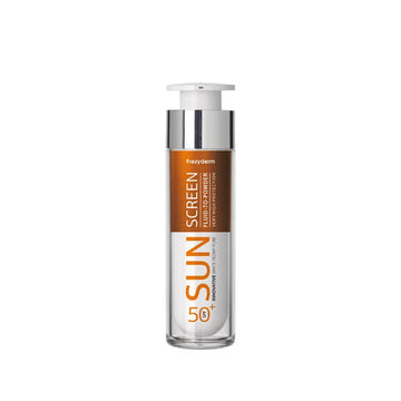 Frezyderm Sun Screen Fluid to Powder SPF 50+ 50ml αντηλιακή κρέμα προσώπου με ματ αποτέλεσμα